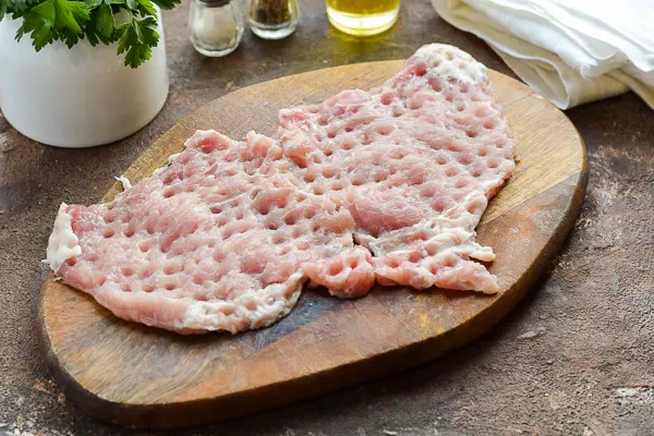 Мясо по-французски из свинины в духовке  рецепт фото 3
